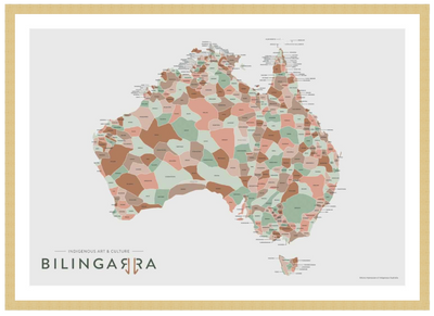 Framed Print - Bilingarra Indigenous Nations